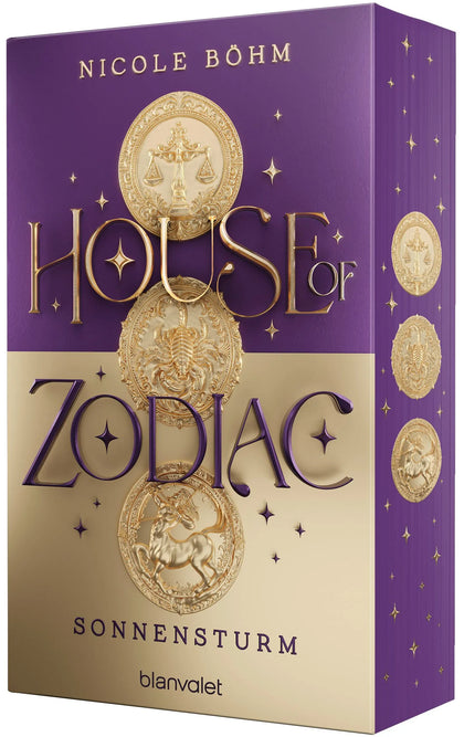 Cover: House of Zodiac - Sonnensturm (Paperback) von Nicole Böhm