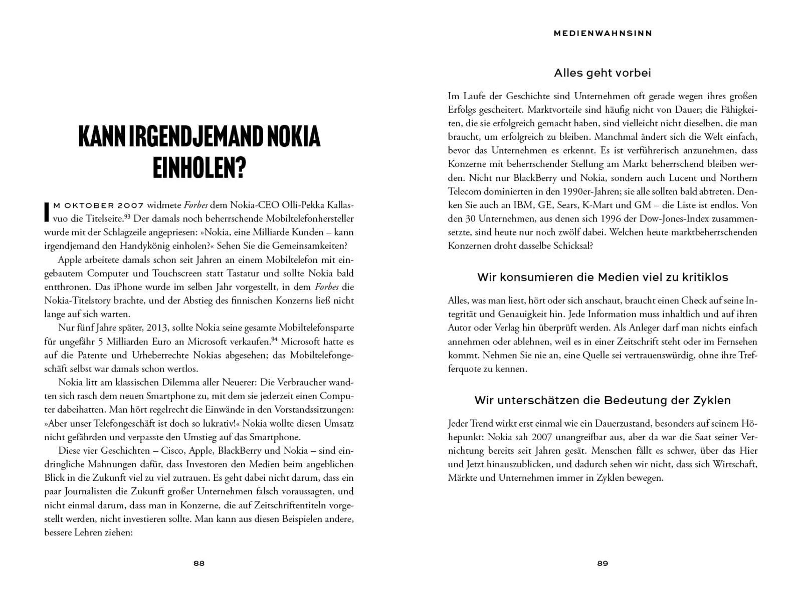 Detailansicht: How not to invest (Paperback)