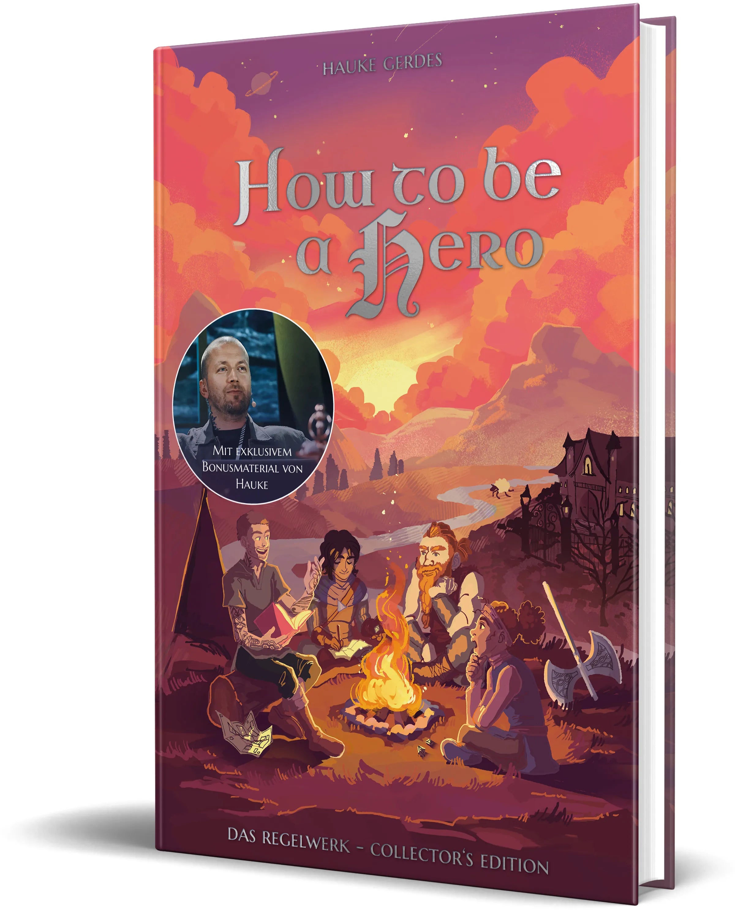 Buchcover von 'How to be a Hero' - Gebundene Ausgabe von DerHauge