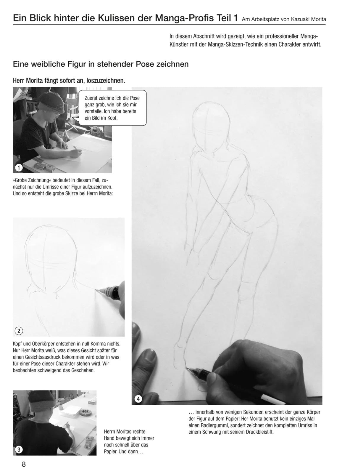 Hikaru Hayashi - How To Draw Manga: Manga-Skizzen zeichnen