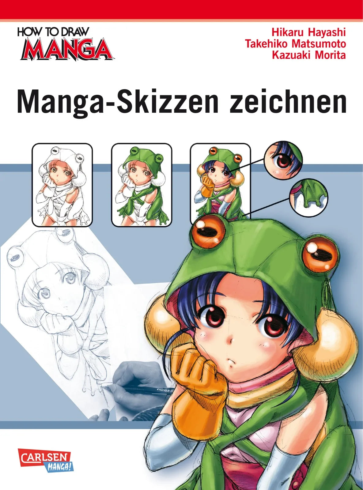 Buchcover von 'How To Draw Manga: Manga-Skizzen zeichnen' - Taschenbuch von Hikaru Hayashi