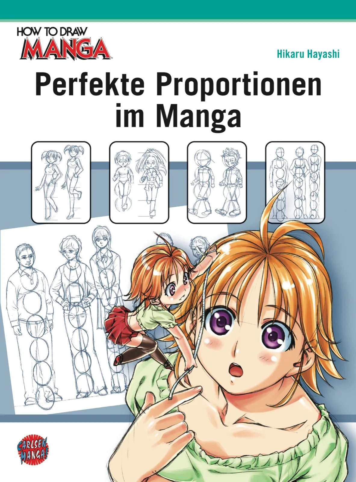 Buchcover von 'How To Draw Manga: Perfekte Proportionen im Manga' - Taschenbuch von Hikaru Hayashi