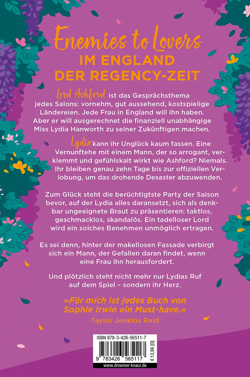 Rückseite: How to Lose a Lord in 10 Days (Taschenbuch)