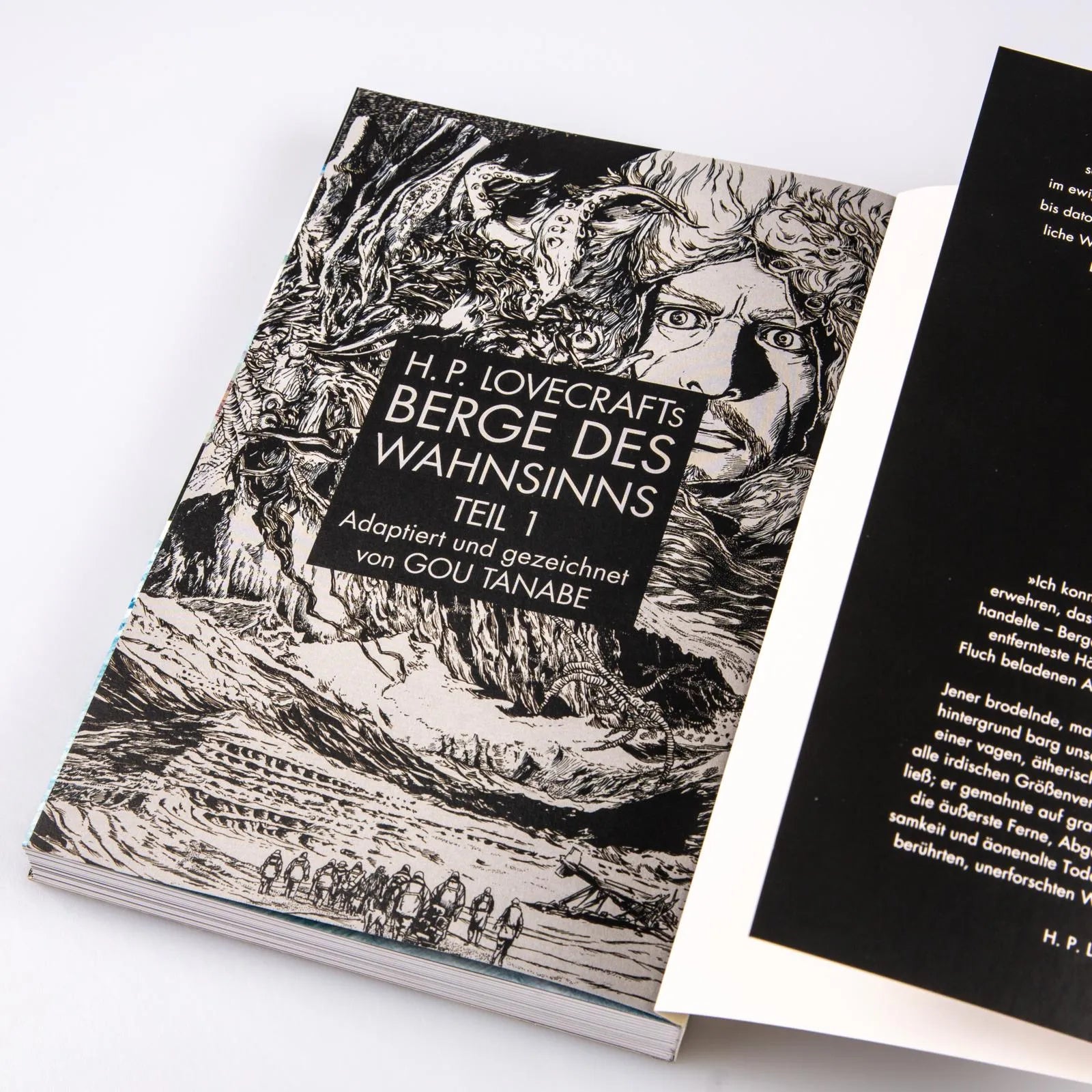 Gou Tanabe - H.P. Lovecraft Manga: Berge des Wahnsinns 1