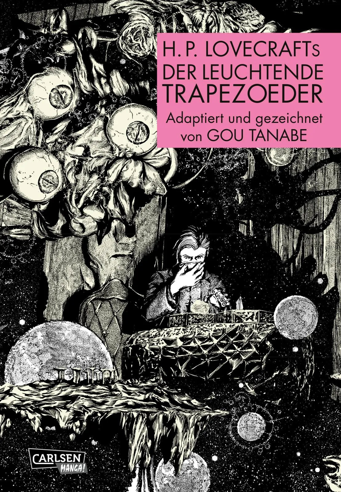 Buchcover von 'H.P. Lovecraft Manga: Der leuchtende Trapezoeder' - Paperback von Gou Tanabe