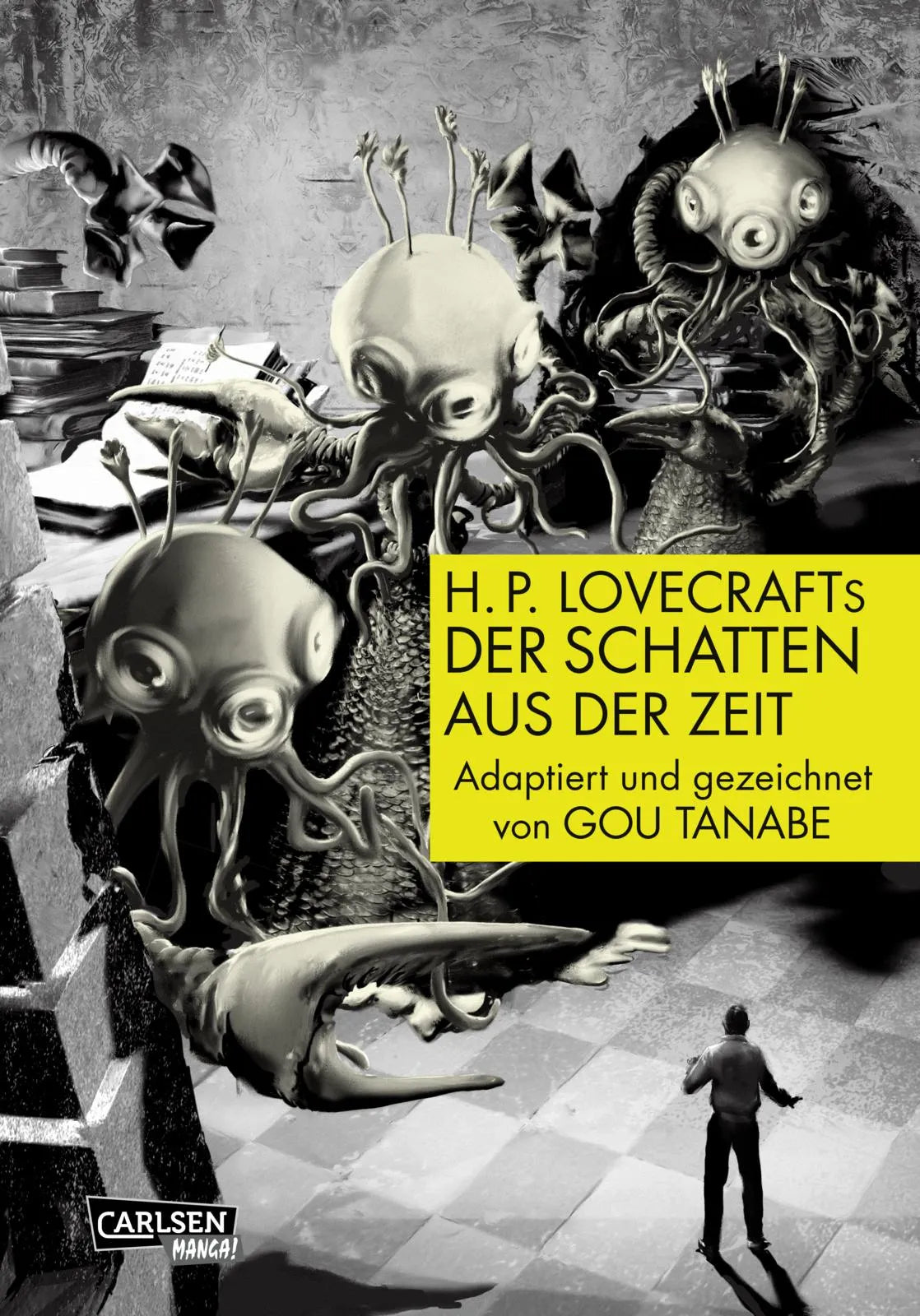 Buchcover von 'H.P. Lovecraft Manga: Der Schatten aus der Zeit' - Paperback von Gou Tanabe