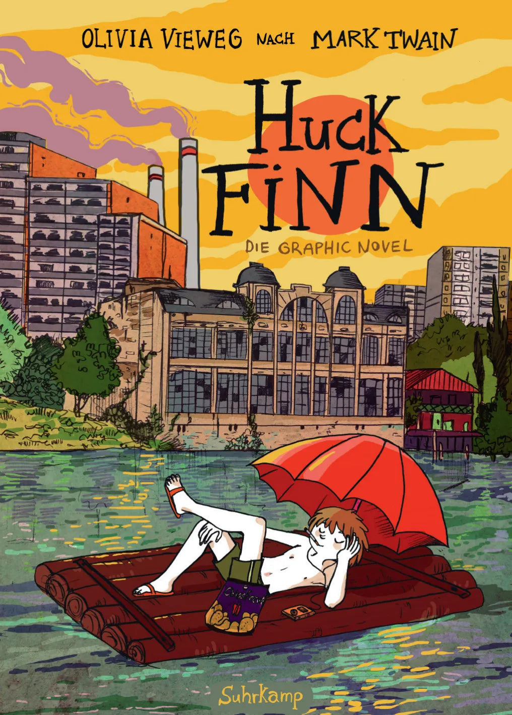Buchcover von 'Huck Finn' - Paperback von Olivia Vieweg