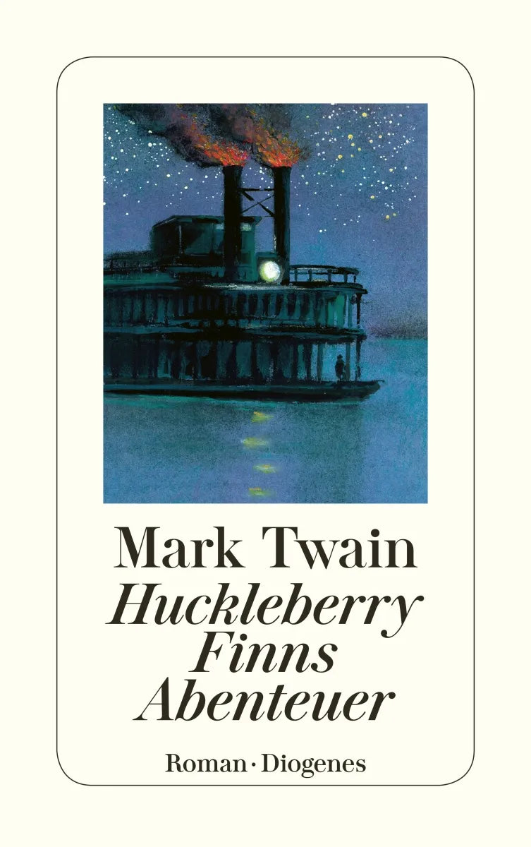 Buchcover von 'Huckleberry Finns Abenteuer' - Taschenbuch von Mark Twain