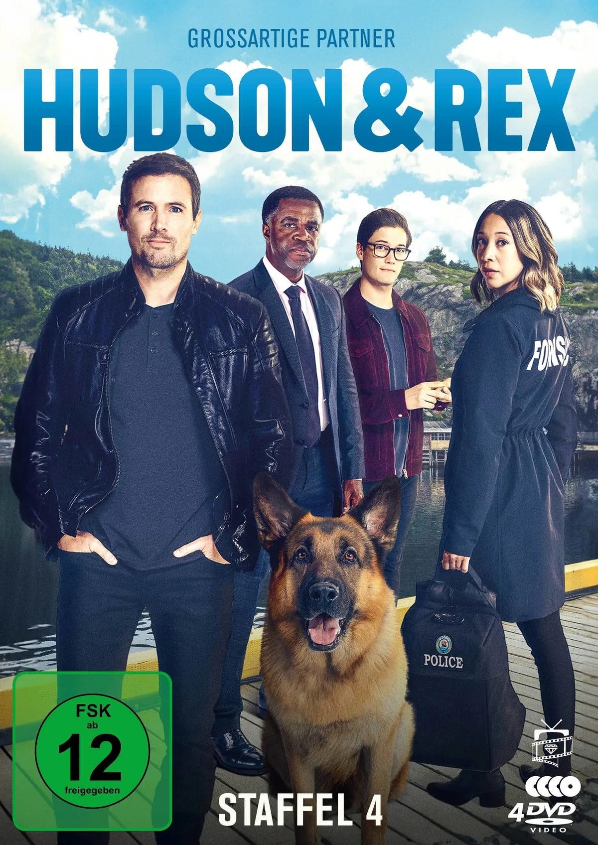 Hudson und Rex - Die komplette 4. Staffel - DVD