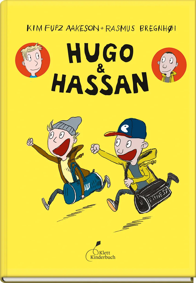 Buchcover von 'Hugo & Hassan' - Gebundene Ausgabe von Kim Fupz Aakeson
