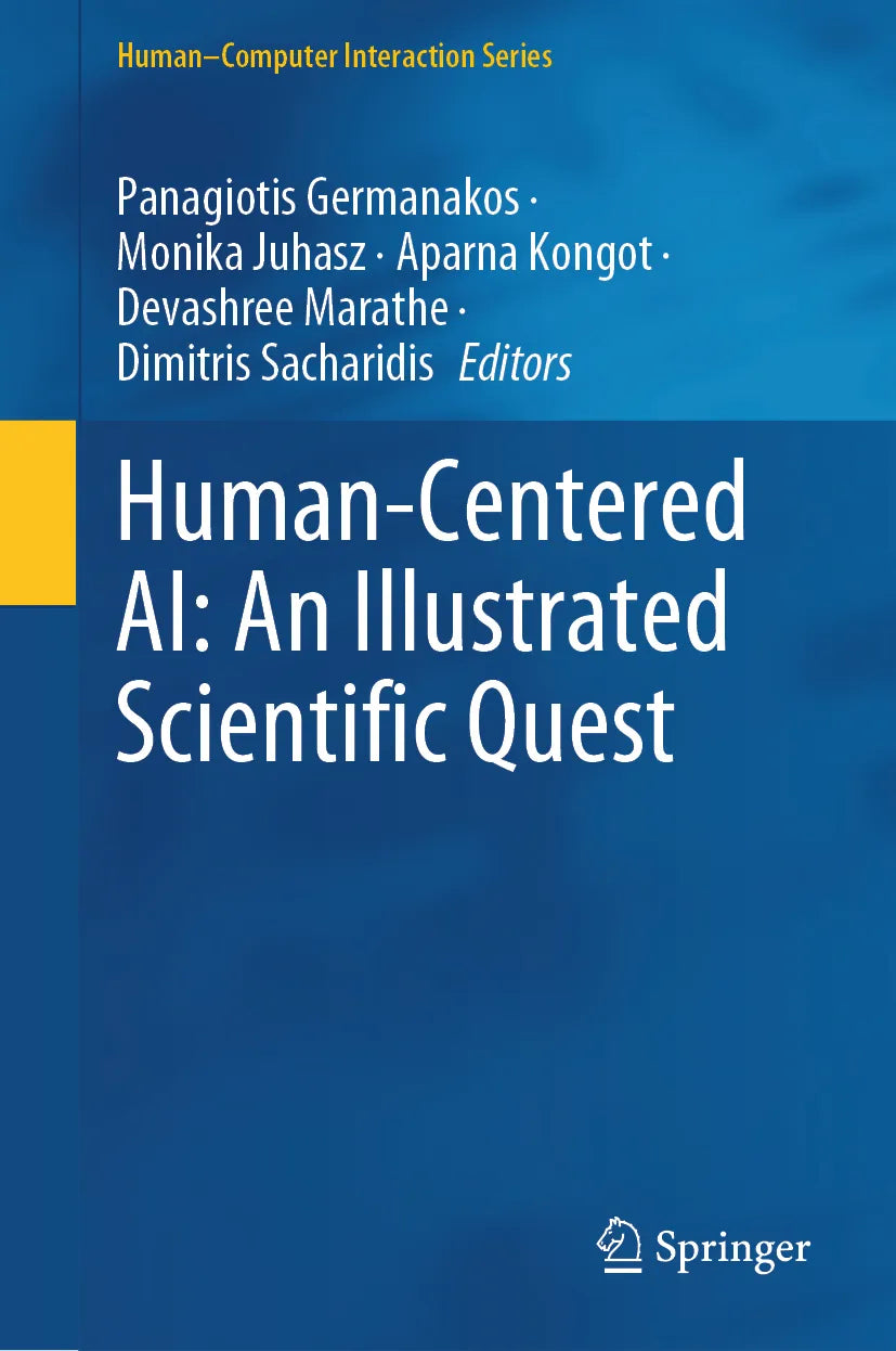 Cover: Human-Centered AI: An Illustrated Scientific Quest (E-Book)