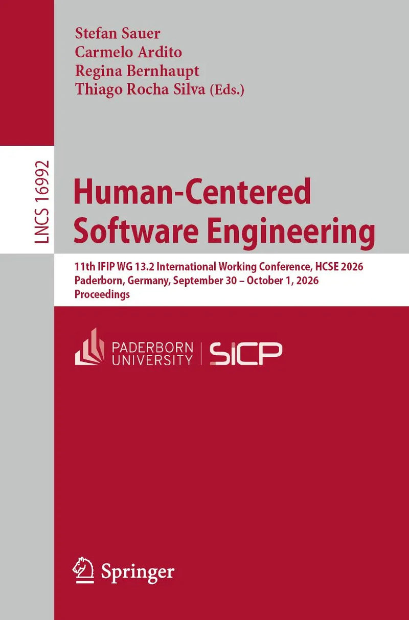 Human-Centered Software Engineering