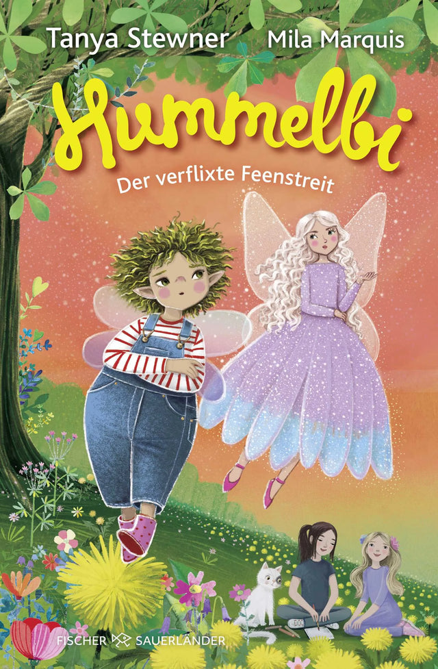 Buchcover von 'Hummelbi – Der verflixte Feenstreit' - Gebundene Ausgabe von Tanya Stewner