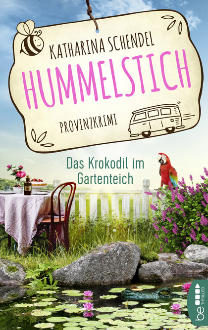 Buchcover von 'Hummelstich - Das Krokodil im Gartenteich' - Taschenbuch von Katharina Schendel