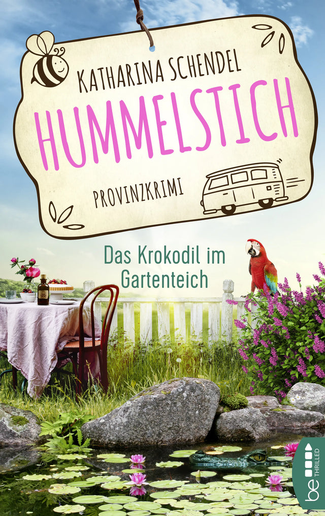 Buchcover von 'Hummelstich - Das Krokodil im Gartenteich' - Taschenbuch von Katharina Schendel
