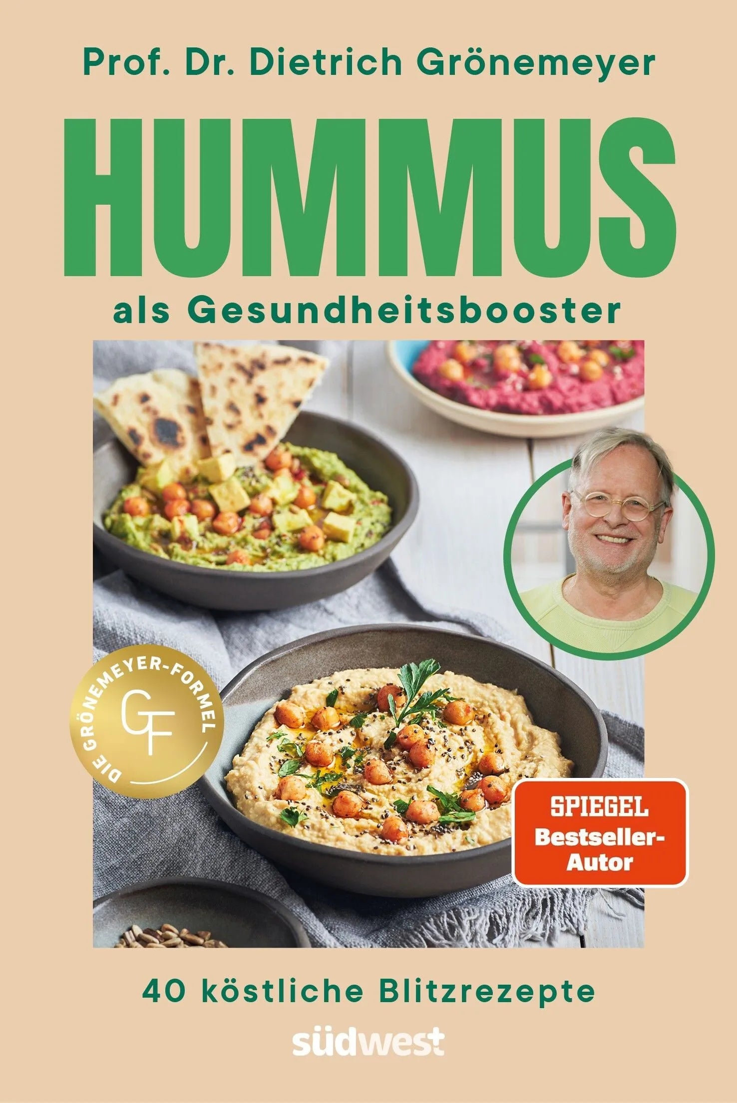 Cover: Hummus als Gesundheitsbooster (Taschenbuch) von Dietrich Grönemeyer