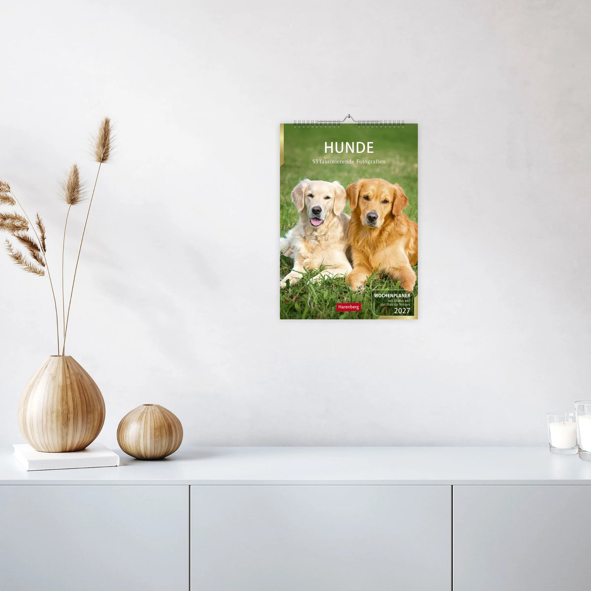 Hunde Wochenplaner 2027 - 53 faszinierende Fotografien – Ansicht