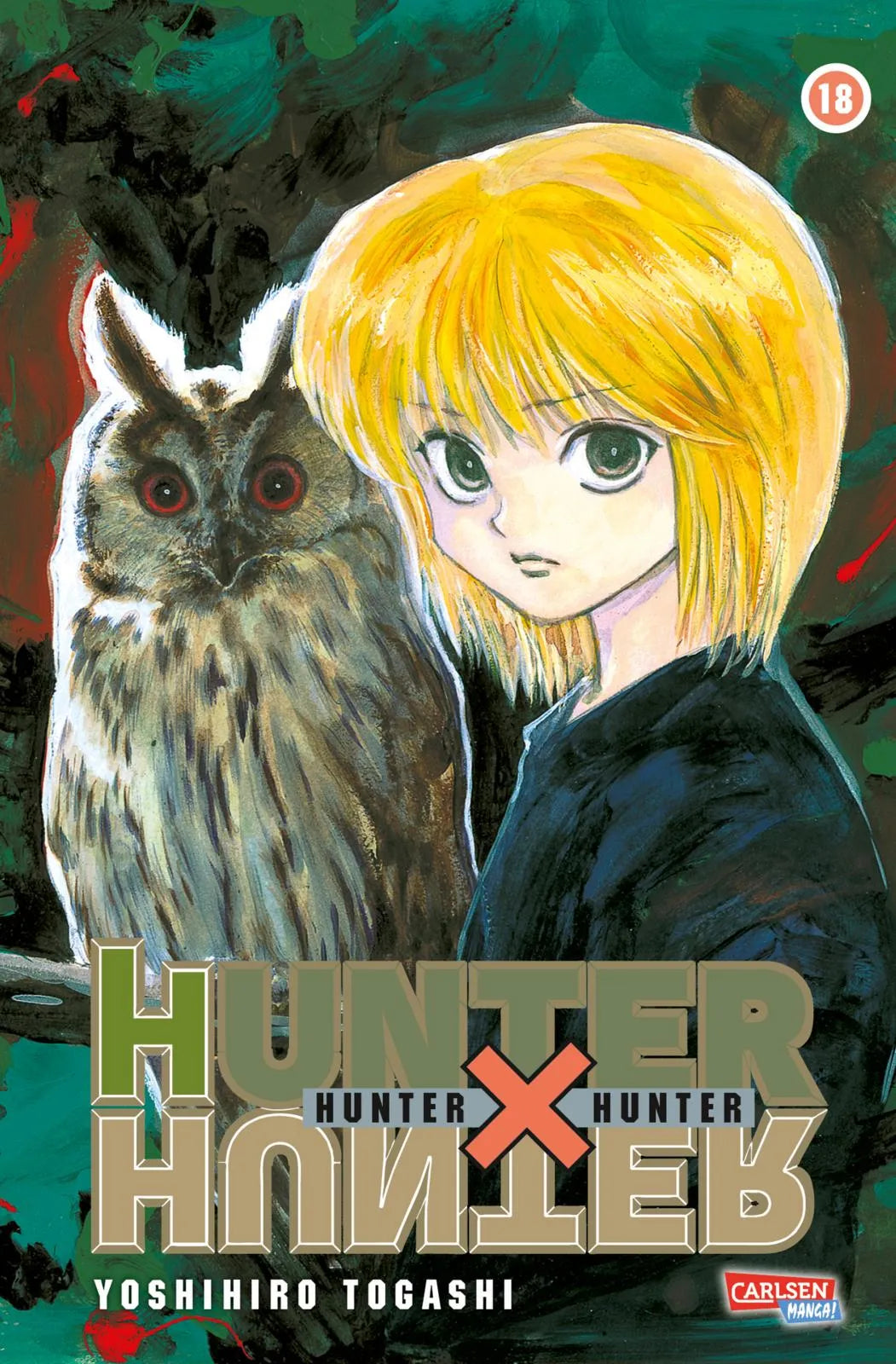 Buchcover von 'Hunter X Hunter 18' - Taschenbuch von Yoshihiro Togashi