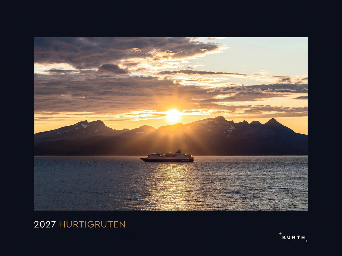 Wandkalender: Hurtigruten - KUNTH Wandkalender 2027