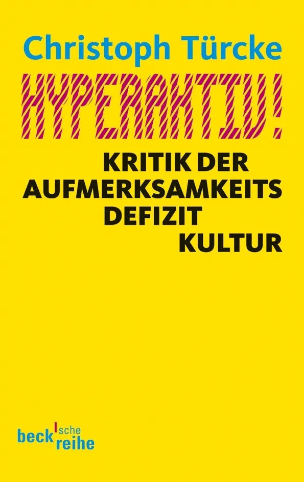 Buchcover von 'Hyperaktiv!' - Taschenbuch von Christoph Türcke