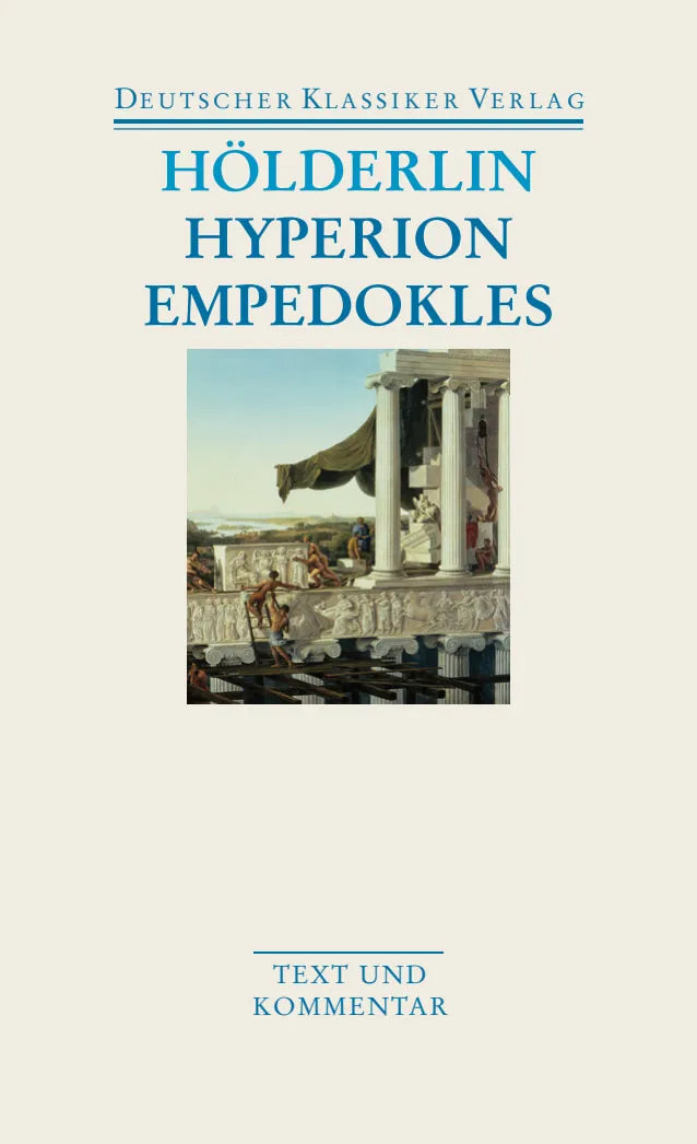Buchcover von 'Hyperion/Empedokles' - Taschenbuch von Friedrich Hölderlin