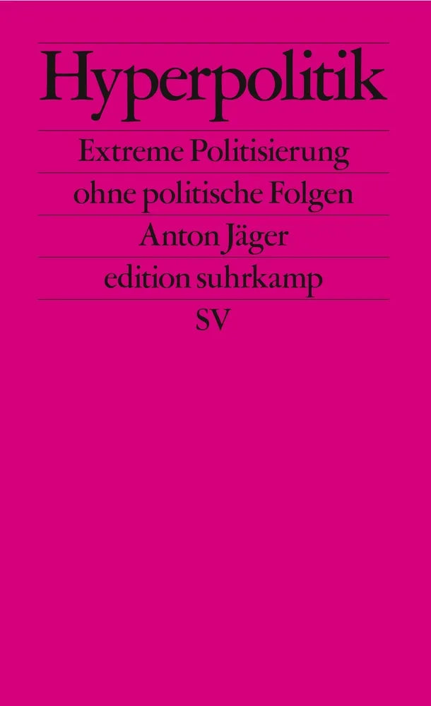 Cover: Hyperpolitik (E-Book) von Anton Jäger
