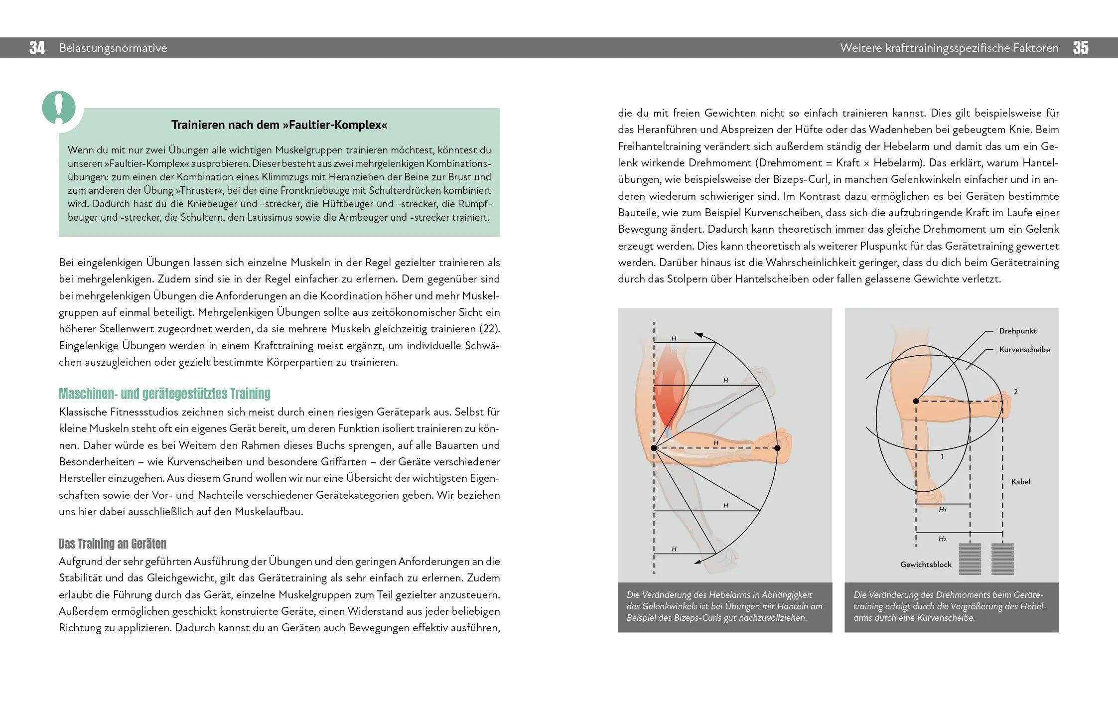 Innenansicht von 'Hypertrophietraining' - Taschenbuch