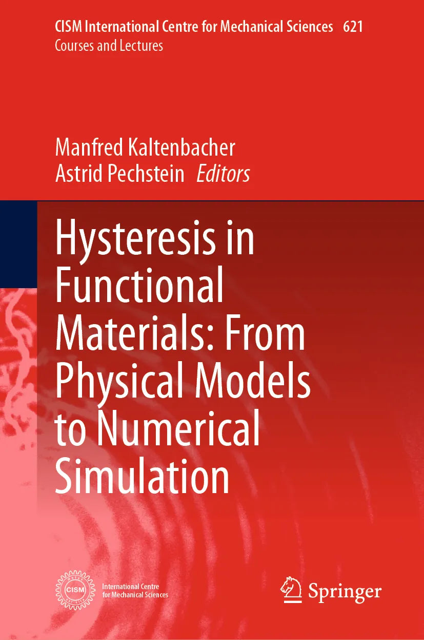 Cover: Hysteresis in Functional Materials: From Physical Models to Numerical Simulation (E-Book)