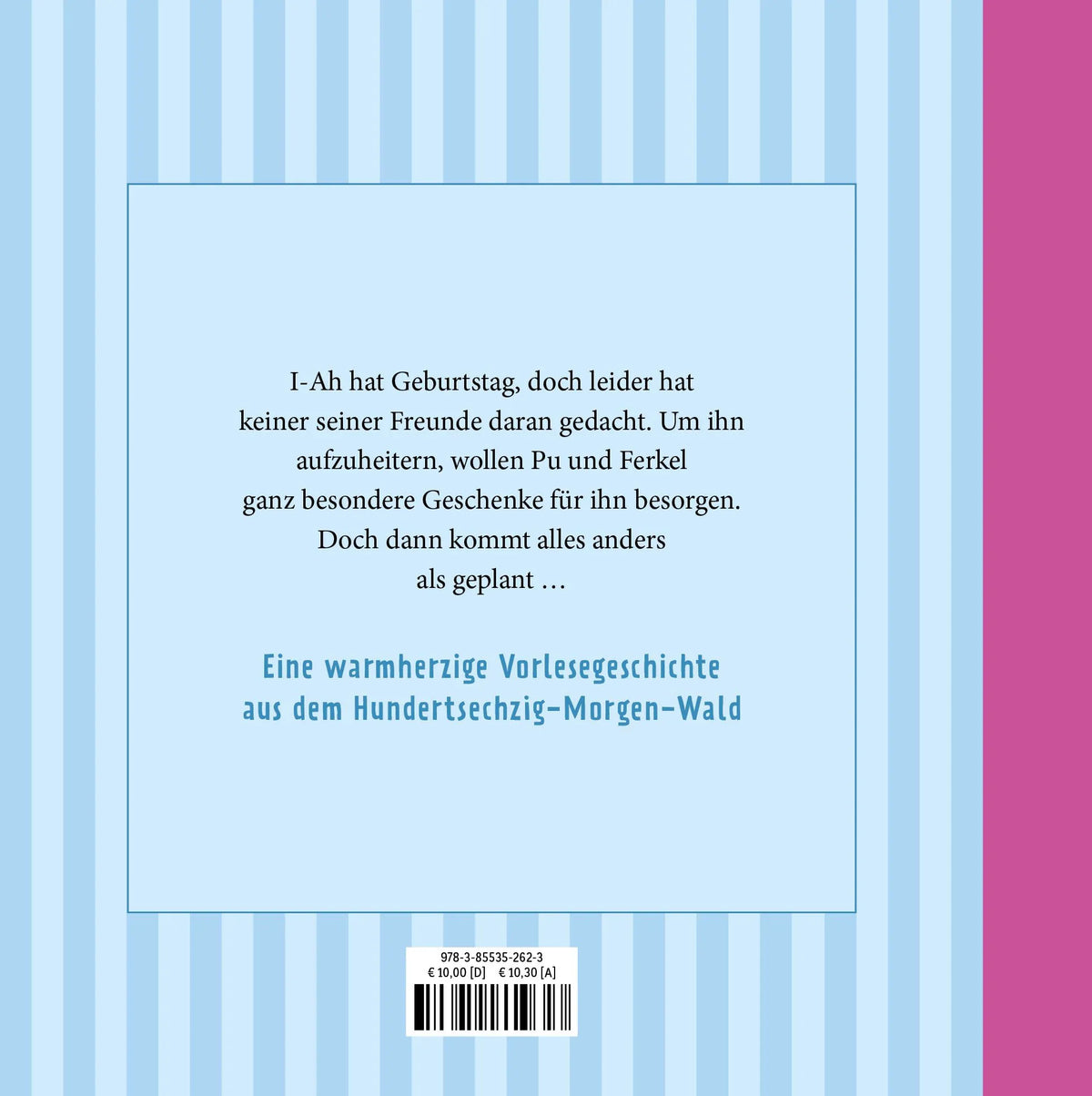 Rückseite: I-Ah hat Geburtstag (Hardcover)