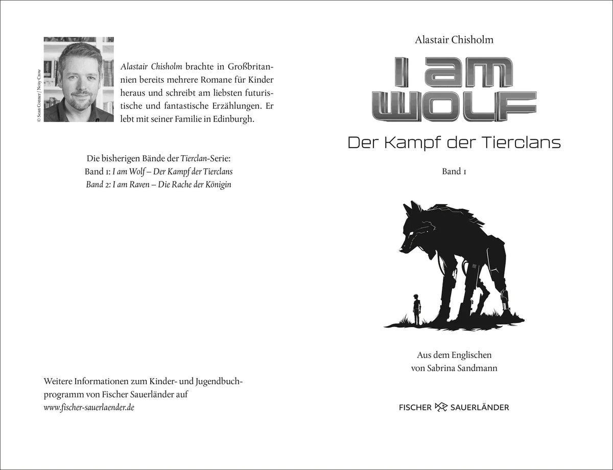 Detailansicht: I am Wolf – Der Kampf der Tierclans (Hardcover)