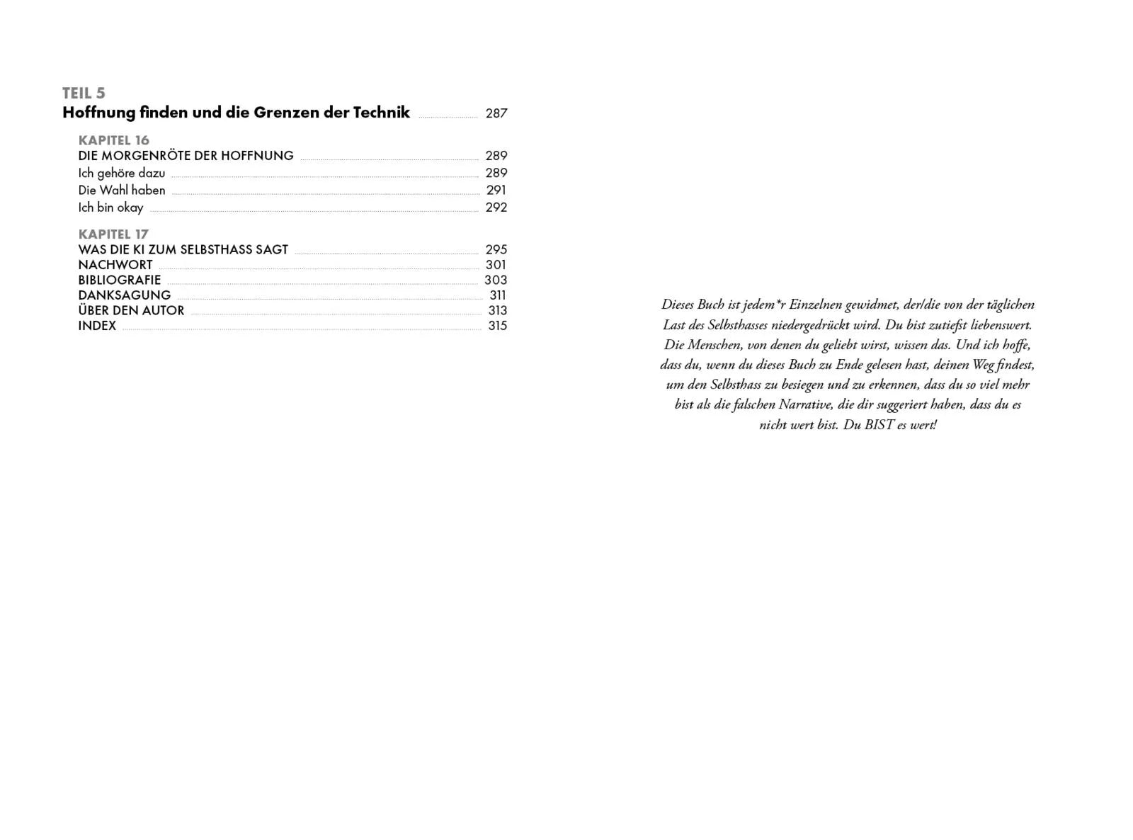 Innenansicht von 'I hate myself' - Taschenbuch