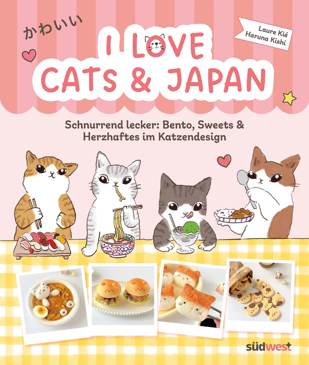 Cover: I love cats and Japan (Hardcover) von Laure Kié