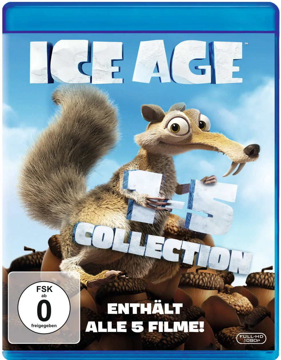 Ice Age - Box Set Teil 1-5  [5 BRs] - Blu-ray Disc