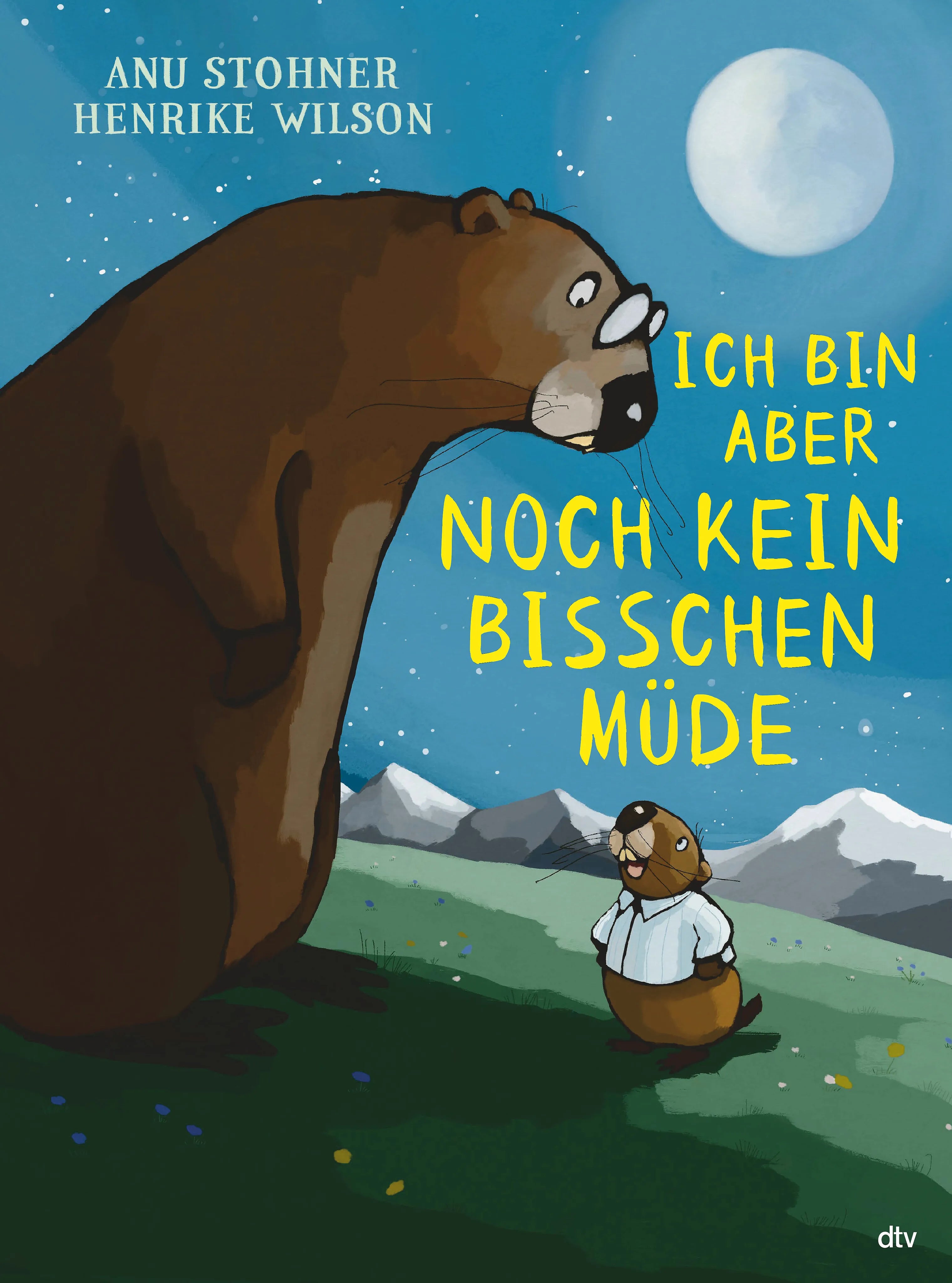 Buchcover von 'Ich bin aber noch kein bisschen müde' - Gebundene Ausgabe von Anu Stohner