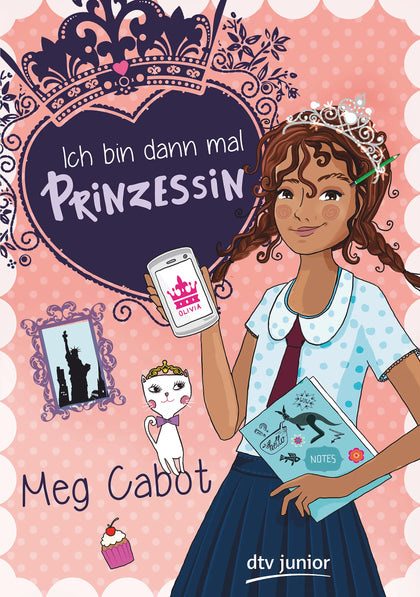 Buchcover von 'Ich bin dann mal Prinzessin' - Gebundene Ausgabe von Meg Cabot