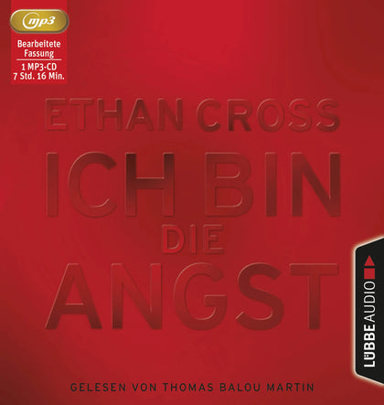 Buchcover von 'Ich bin die Angst' - Hörbuch (CD) von Ethan Cross