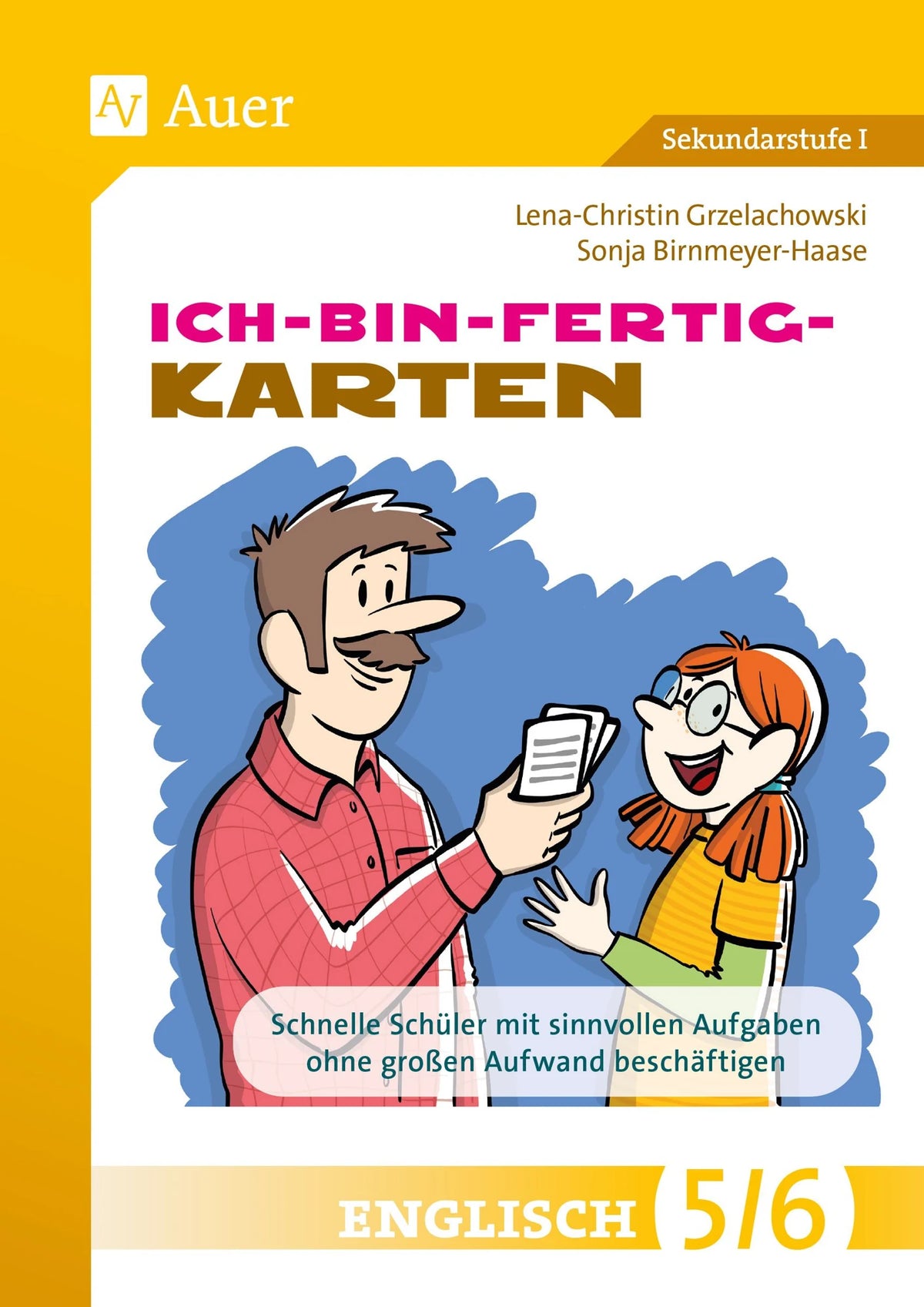 Lernspiel: Ich-bin-fertig-Karten Englisch Klassen 5-6