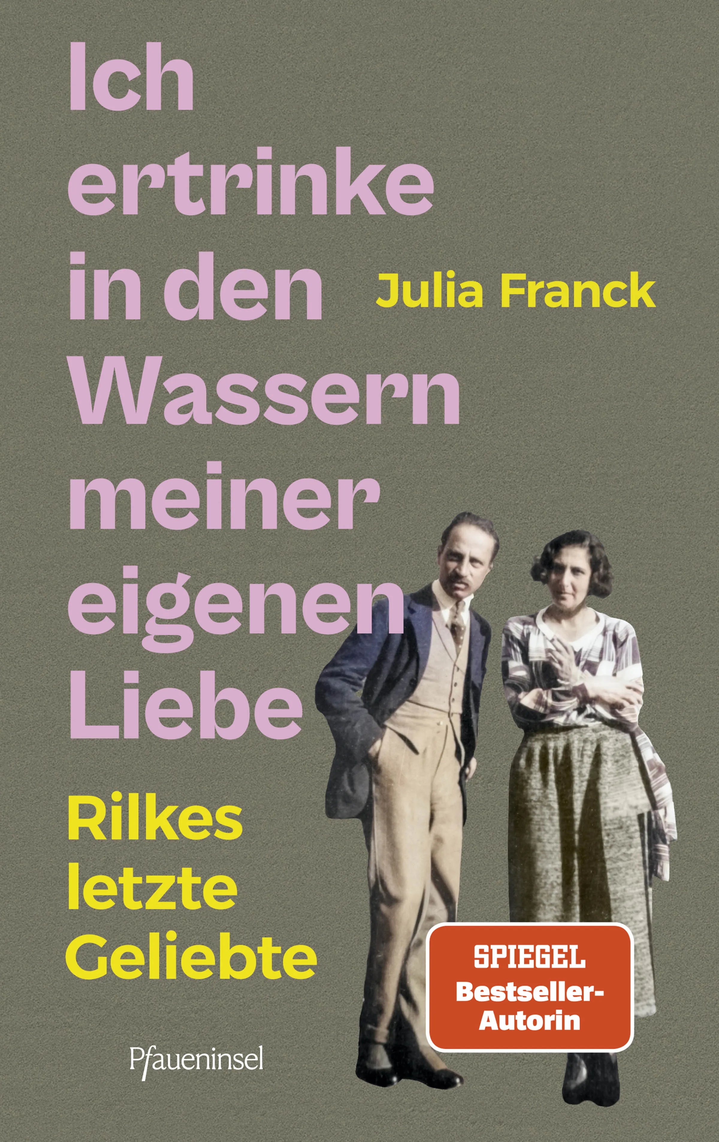 Cover: Ich ertrinke in den Wassern meiner eigenen Liebe (Hardcover) von Julia Franck