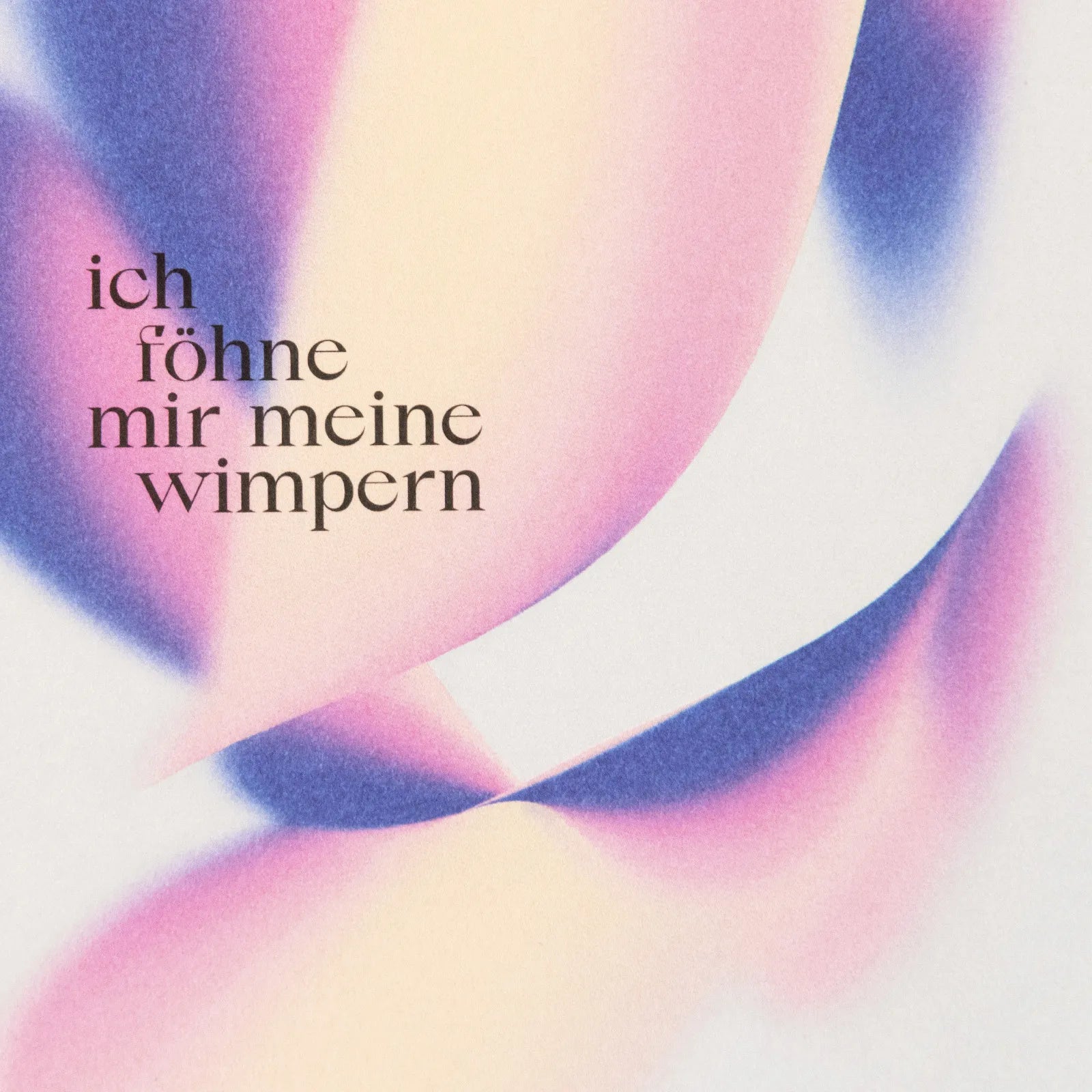 Produktansicht: ich föhne mir meine wimpern (Gebundene Ausgabe)