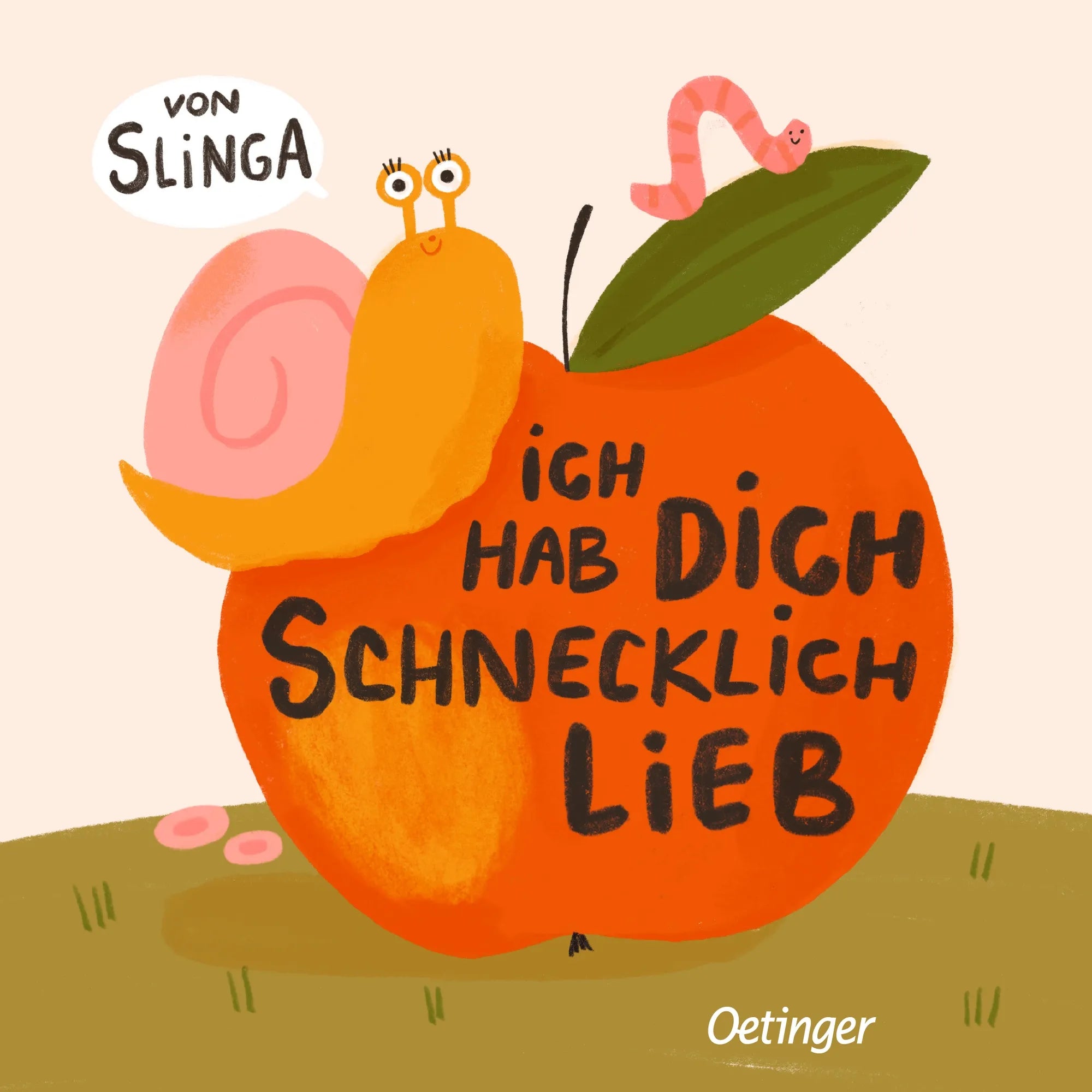 Cover: Ich hab dich schnecklich lieb (Hardcover) von Slinga