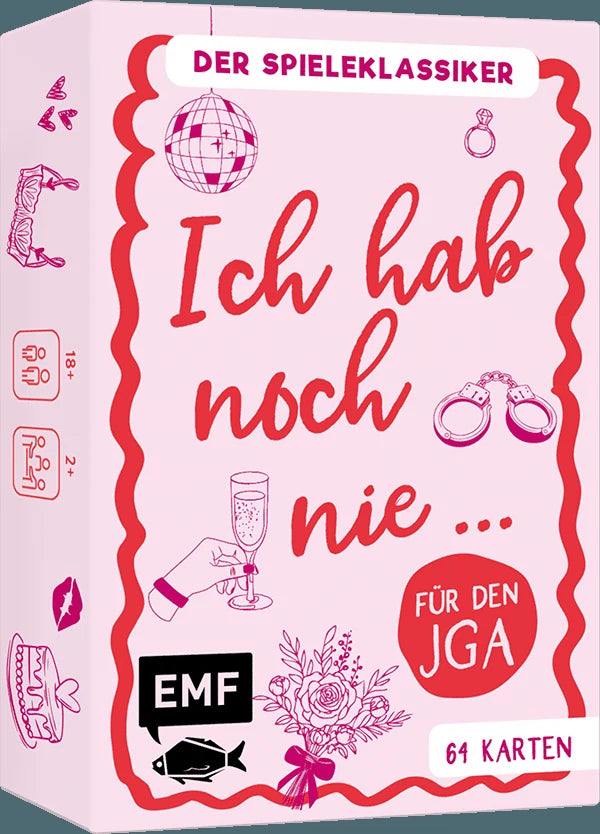 Kartenspiel: Ich hab noch nie ... – für den Junggesellinnenabschied – Ansicht
