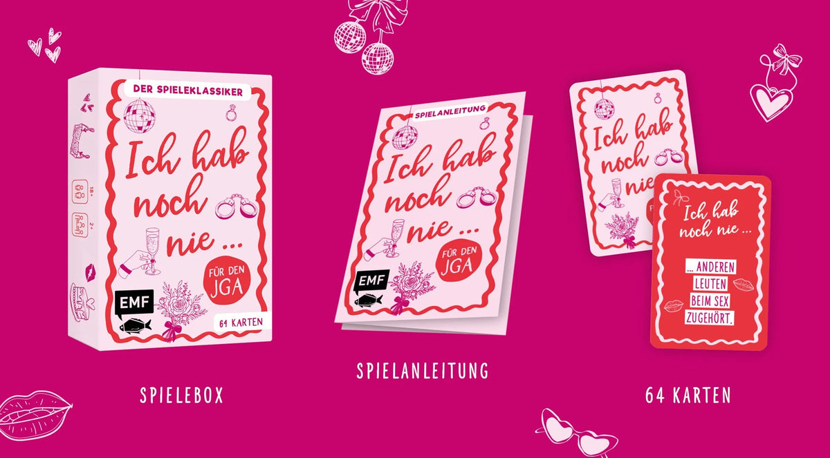 Kartenspiel: Ich hab noch nie ... – für den Junggesellinnenabschied – Ansicht