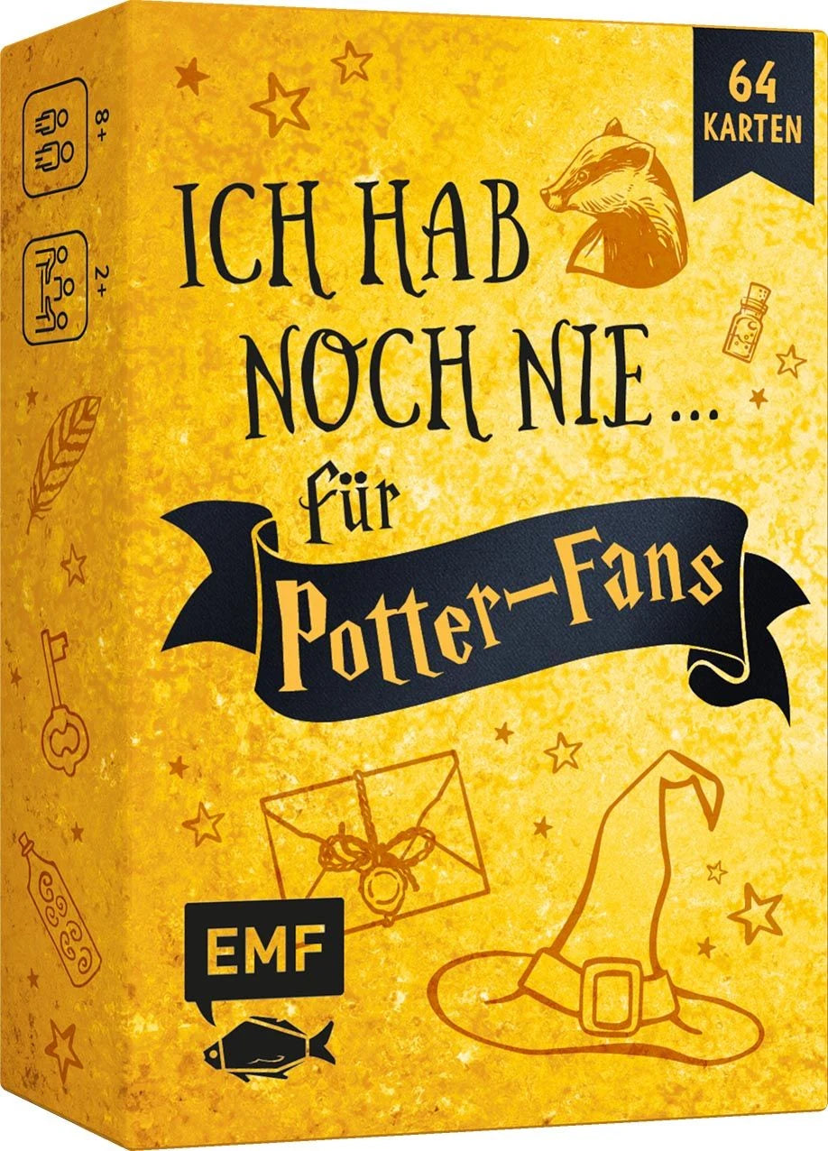 Kartenspiel: Kartenspiel: Ich hab noch nie ... für Harry Potter-Fans