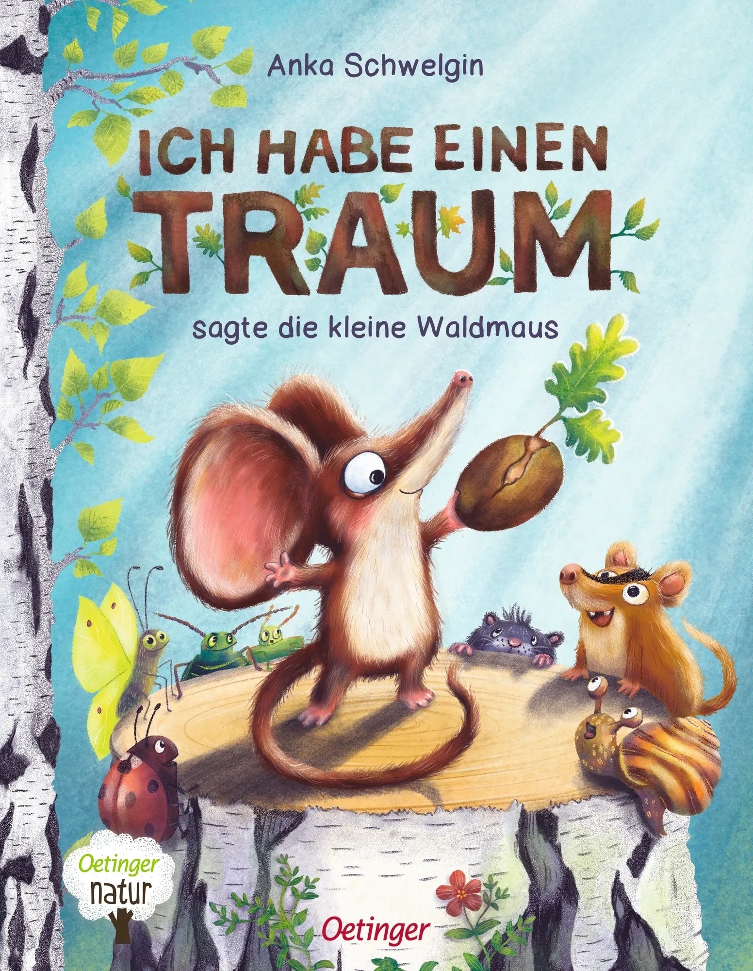 Buchcover von 'Ich habe einen Traum, sagte die kleine Waldmaus' - Gebundene Ausgabe von Anka Schwelgin