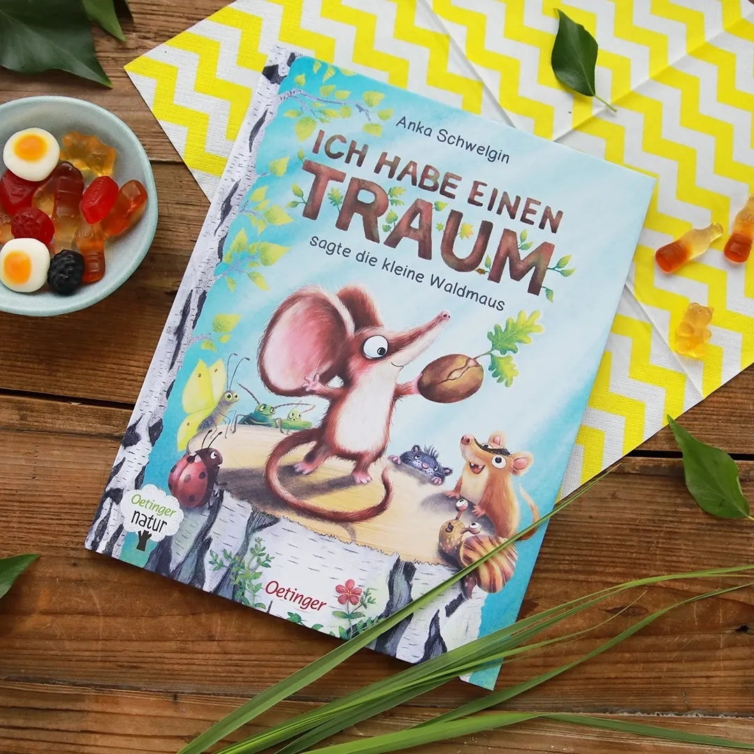 Produktansicht: Ich habe einen Traum, sagte die kleine Waldmaus (Gebundene Ausgabe)