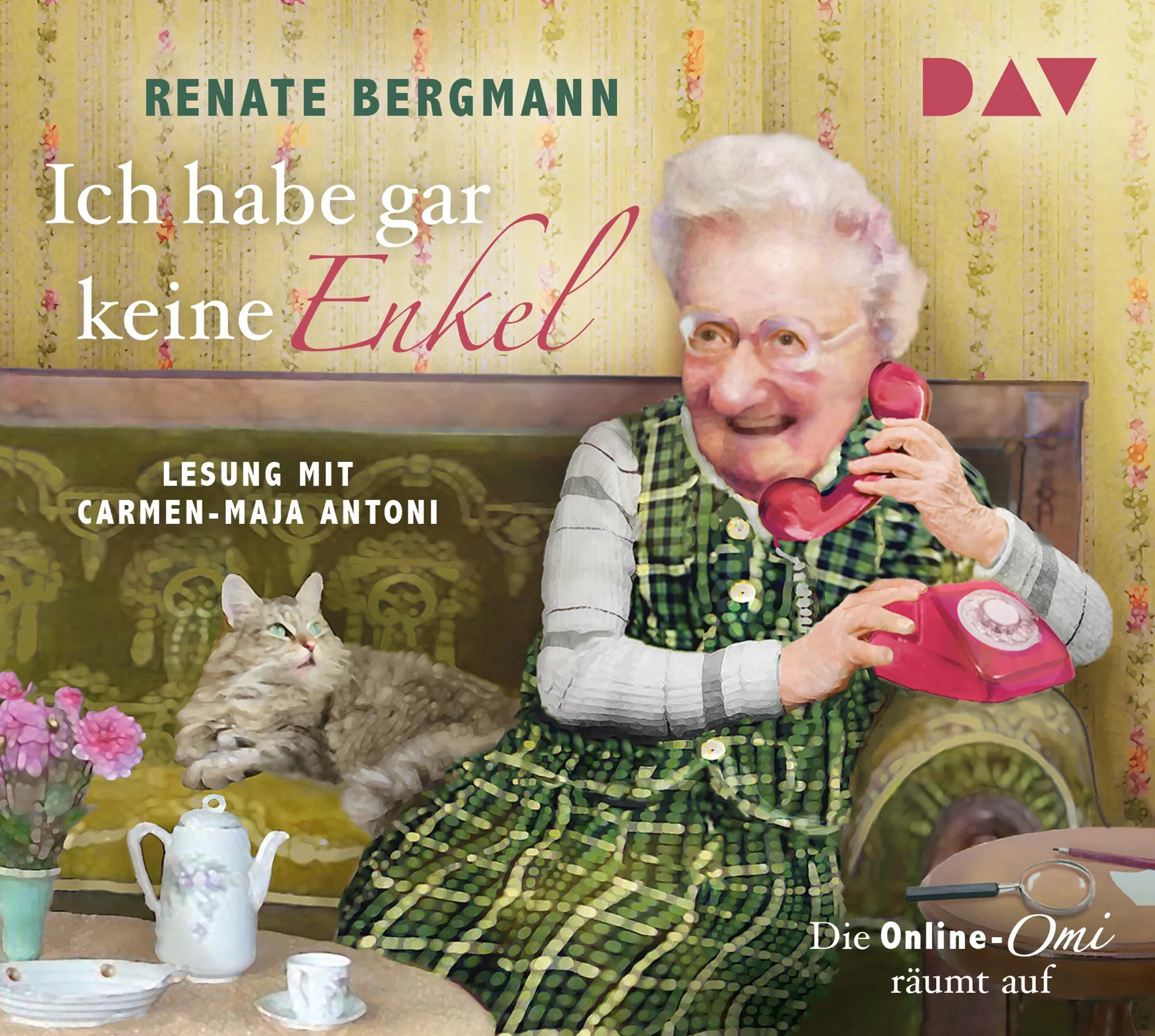 Buchcover von 'Ich habe gar keine Enkel. Die Online-Omi räumt auf' - Hörbuch (CD) von Renate Bergmann