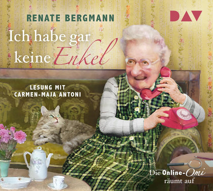 Buchcover von 'Ich habe gar keine Enkel. Die Online-Omi räumt auf' - Hörbuch (CD) von Renate Bergmann