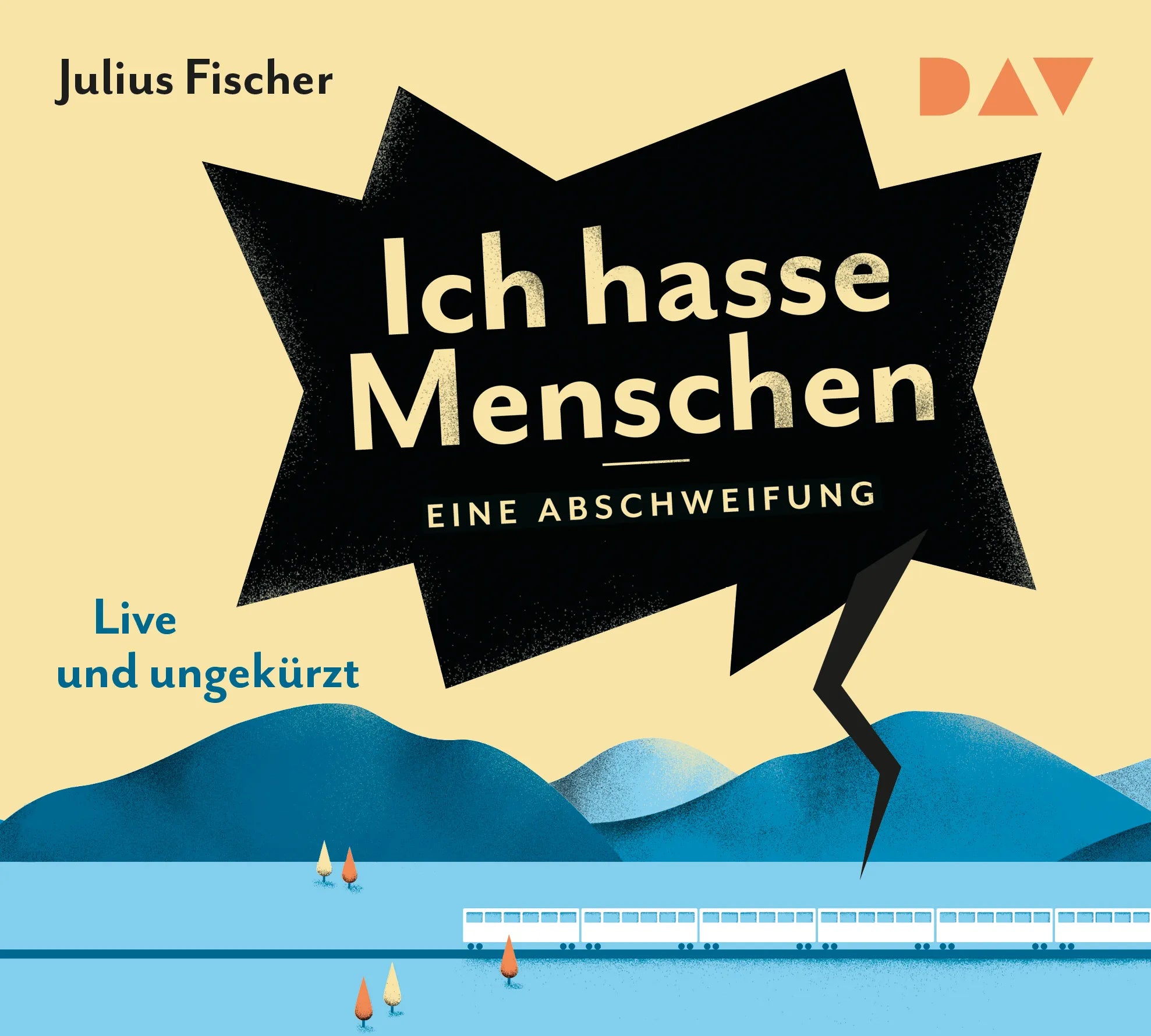 Buchcover von 'Ich hasse Menschen 1. Eine Abschweifung' - Hörbuch (CD) von Julius Fischer