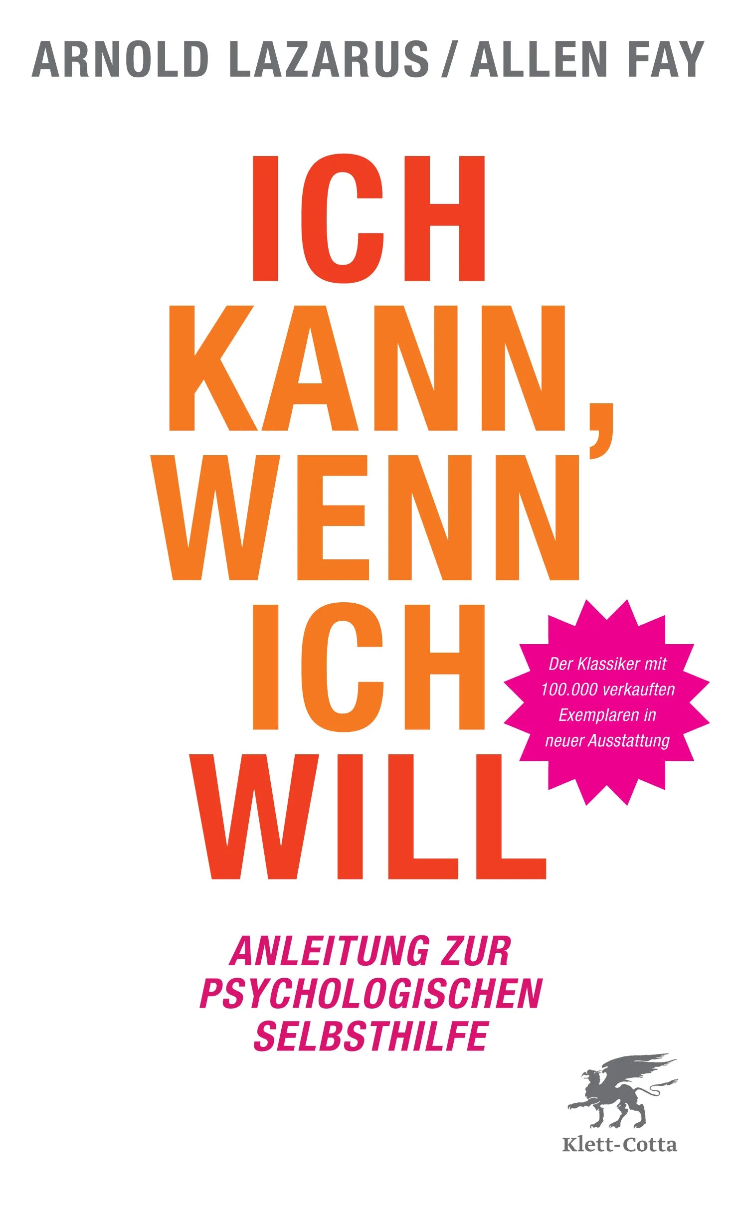 Buchcover von 'Ich kann, wenn ich will' - Paperback von Arnold A. Lazarus
