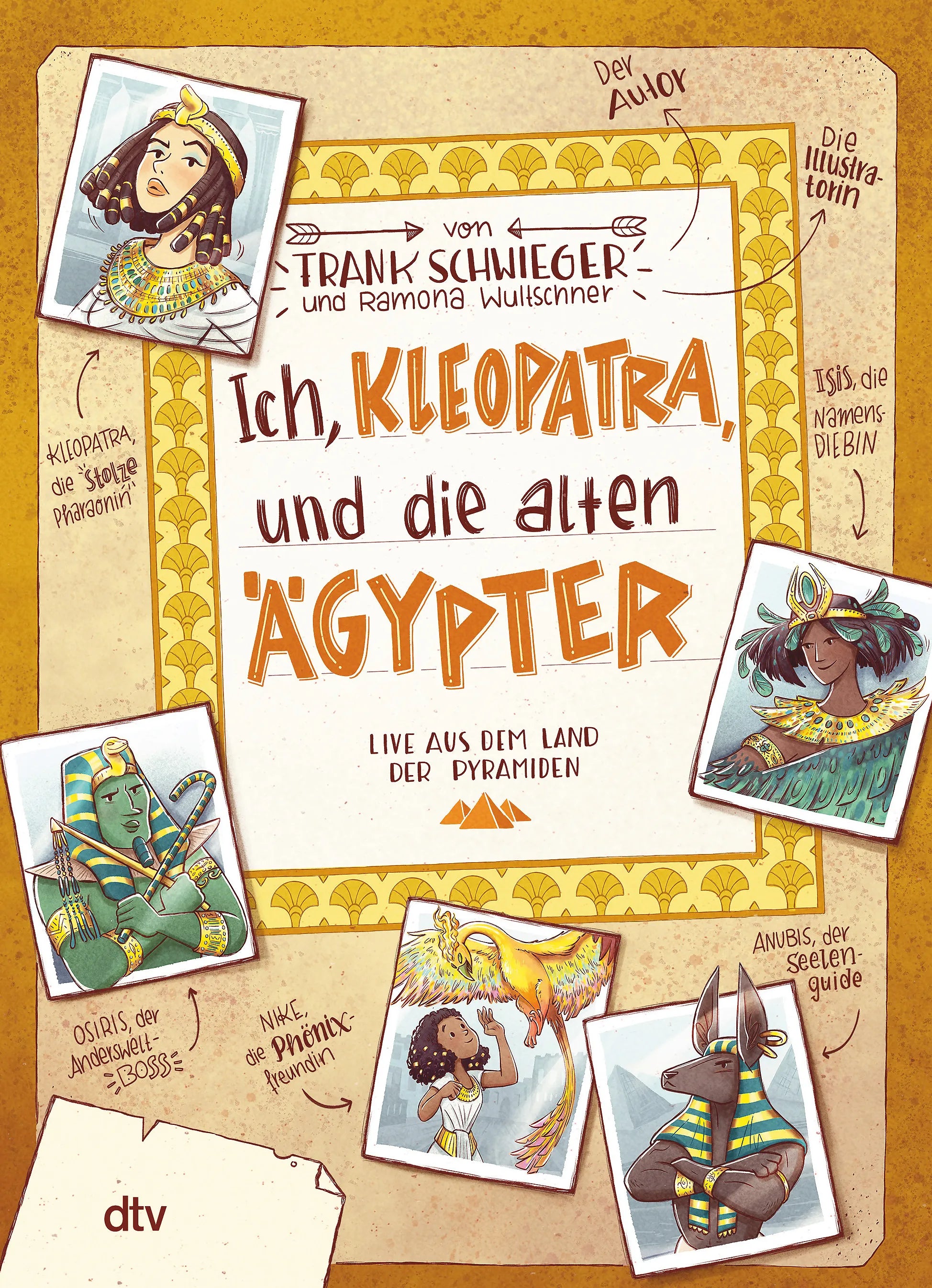Buchcover von 'Ich, Kleopatra, und die alten Ägypter – Live aus dem Land der Pyramiden' - Gebundene Ausgabe von Frank Schwieger